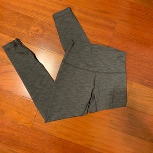 LuluLemon Wunder Under High Rose 7/8 Lentgh